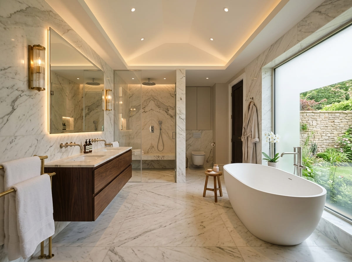Custom Bathroom Renovation in Crawford