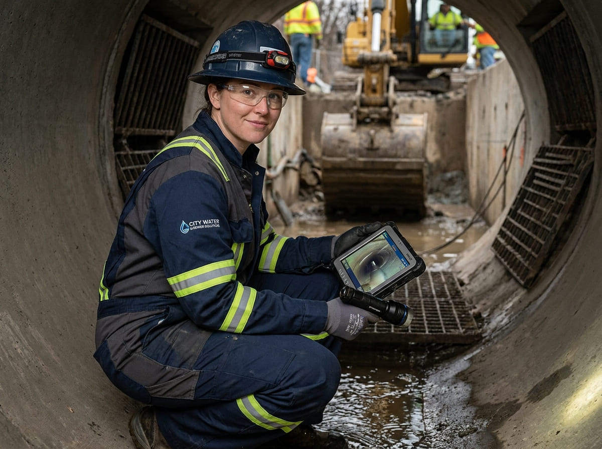 Sewer Line Inspection & Replacement in Crawford